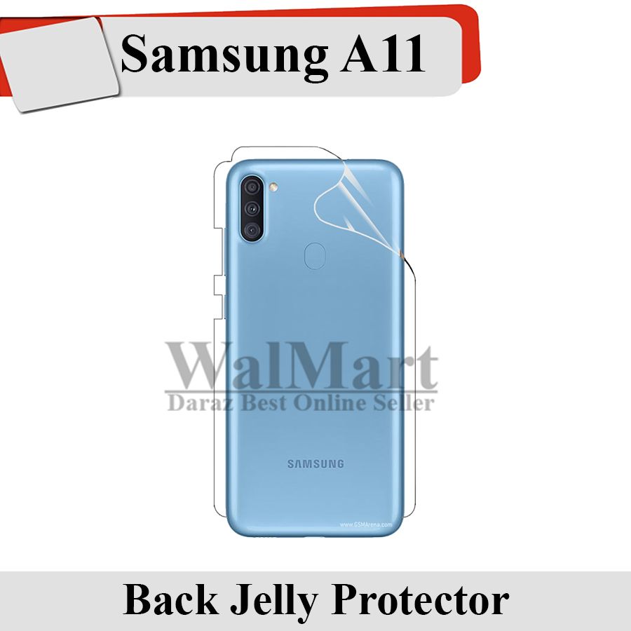 For Samsung Galaxy A11 Hydrogel Film Soft Film Back Poly Transparent