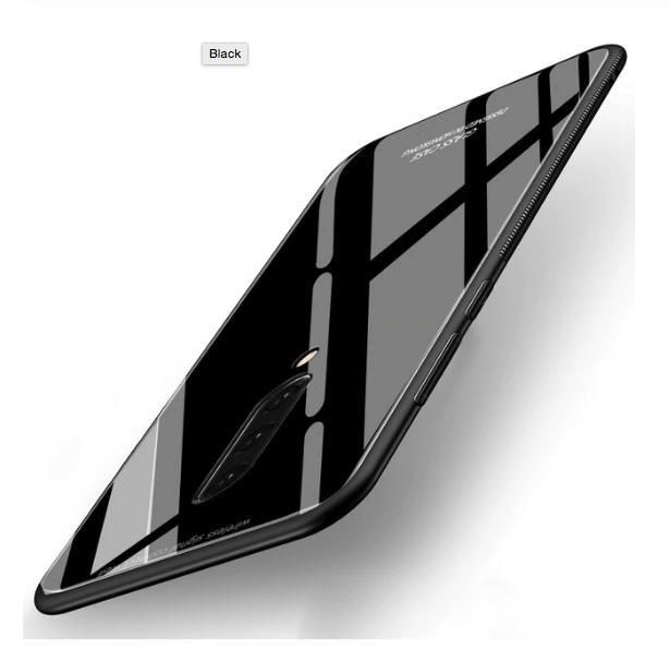 Glass Case For Oneplus 7 Pro - Black