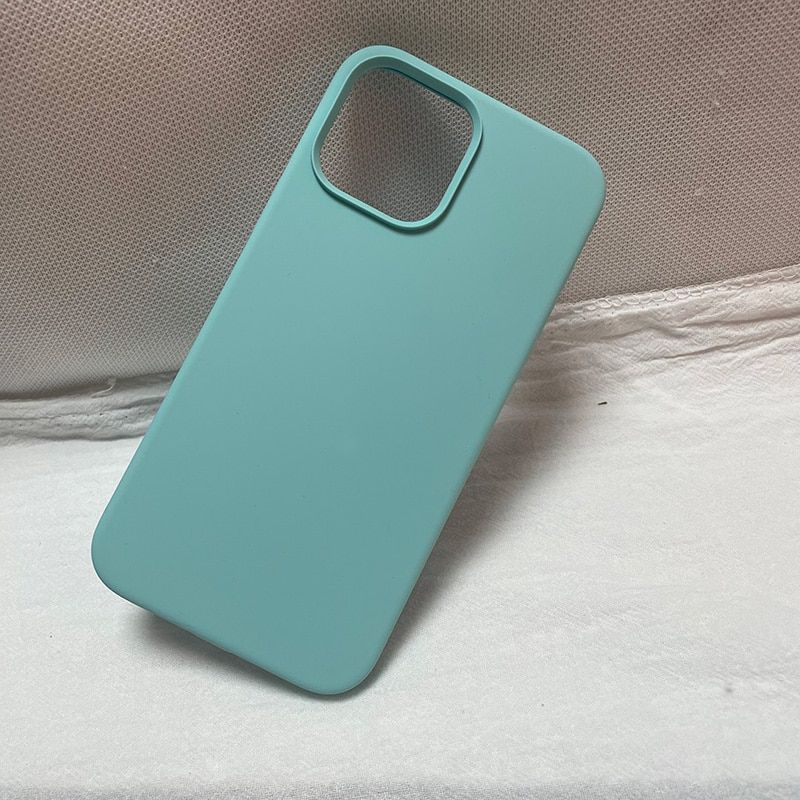 Liquid Silicone Phone Case for iphone 13 12 pro max soft full cover on for iphone 13 12 mini case bumper Camera Protection