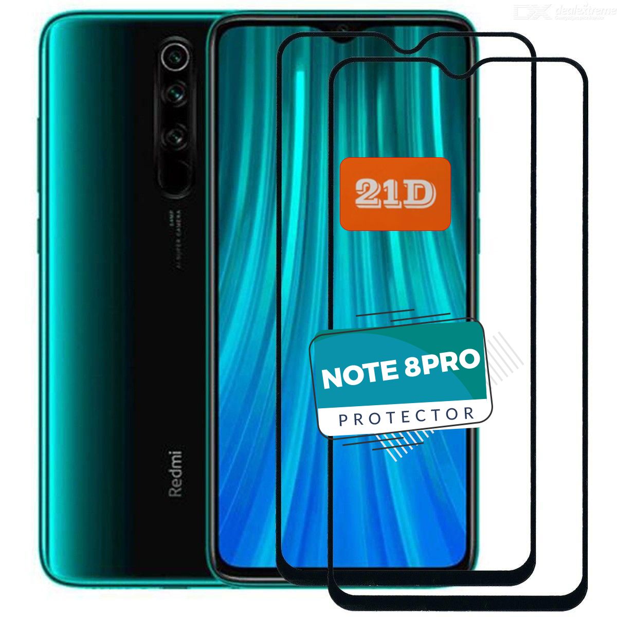Screen Protector Tempered Glass For Redmi Note 8 Pro