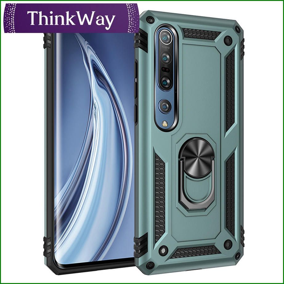 Metal Ring Holder Kickstand 15ft Drop Tested Shockproof Cover Case  For Redmi Note9 5G/Redmi Note9T & Mi 11