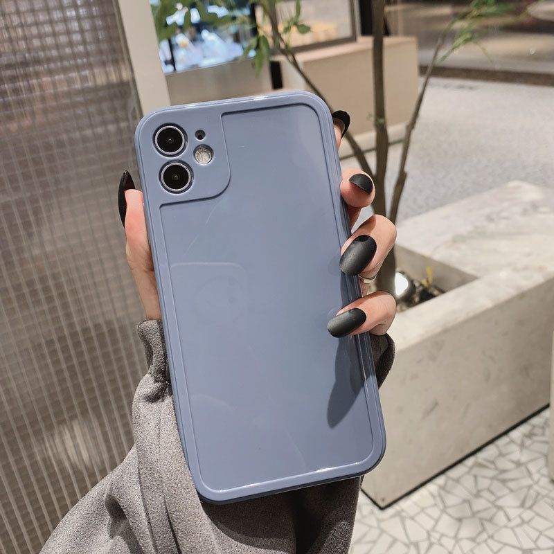 Simple Soft Silicone Cover Mobile Phone Protective Case