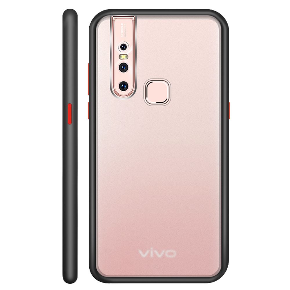 Shockproof Matte Transparent Case For VIVO V15 Phone Case Hard Silicone Bumper Cover