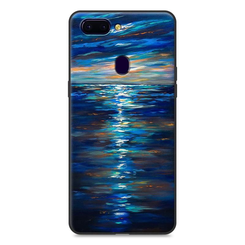 Luxury Fashion Painted TPU Soft Silicone Phone Casing for OPPO R15