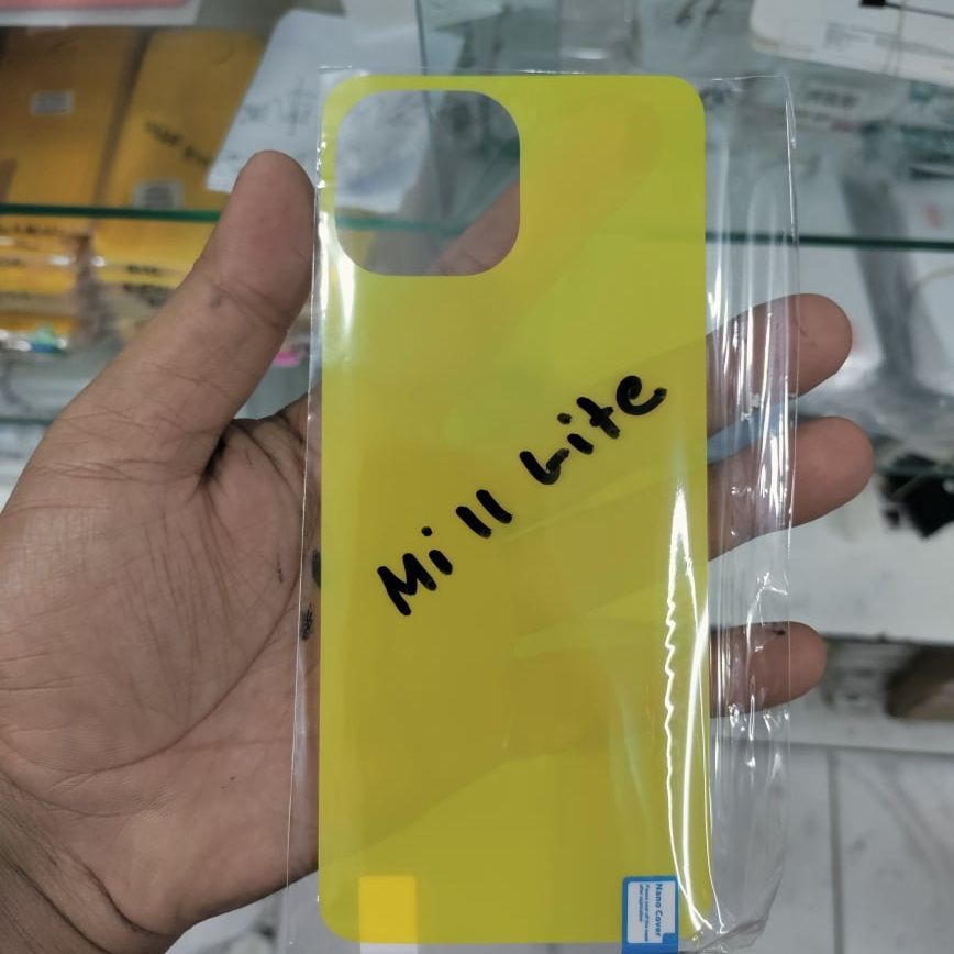 For Xiaomi Mi 11 Lite Premium Quality Hydrogel Flim Transparent Back Poly