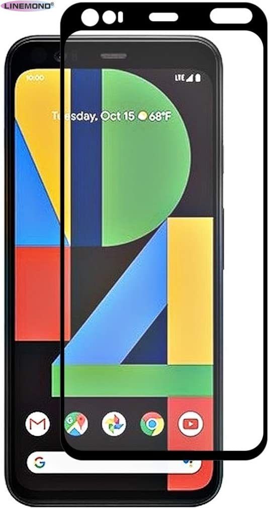 Tempered Film for Galaxy for Google Pixel 4 XL Hat- Prince Full Glue 0. 26mm 9H 2. 5D Tempered Glass Full Coverage Film Phone Accessories