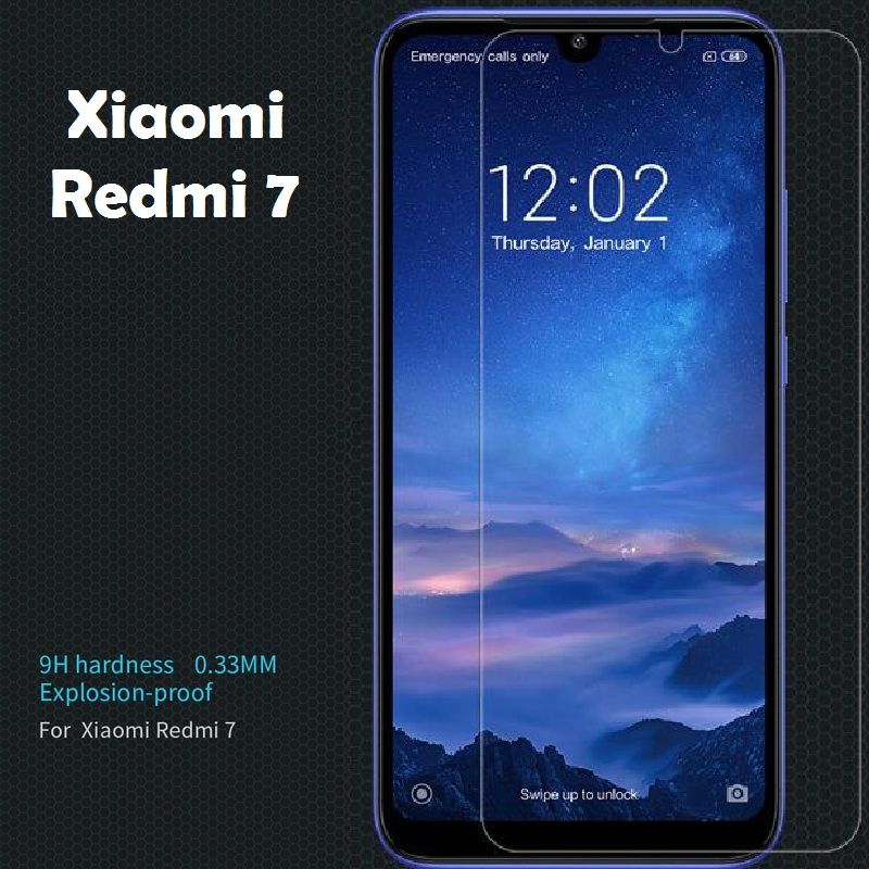 Tempered Glass Screen Protector for Xiaomi Redmi 7