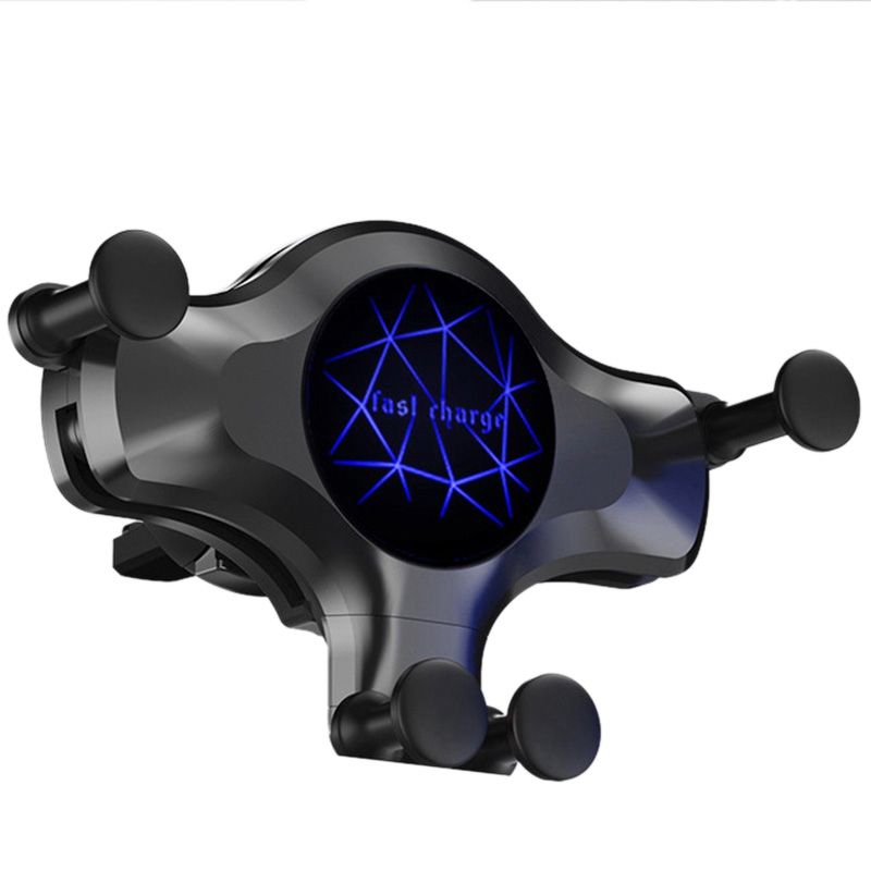 Car Phone Holder Wireless Charger 10W Qi Wireless Charger Gravity Car Holder Phone Holder Stand for Smart Phone