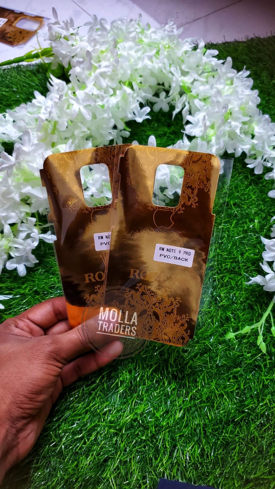 For Xiaomi Redmi Note 9s / Xiaomi Redmi Note 9 Pro / Xiaomi Redmi Note 9 Pro Max Mobile Back sticker  {24K limited gold edition Rolex_sticker }