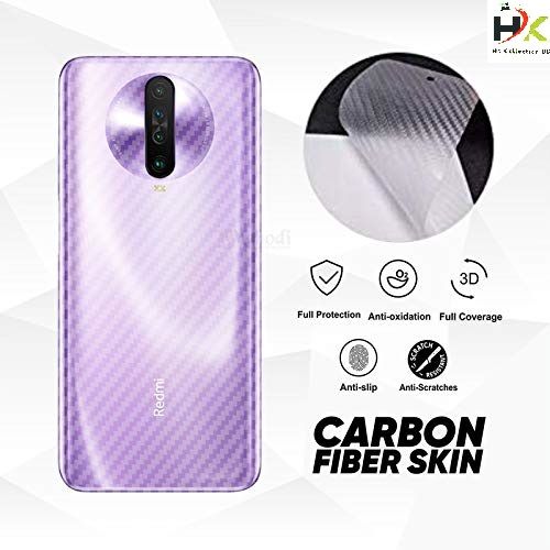 For Xiaomi Poco X2 Carbon Fiber Sticker Vinyl  Back Poly Skin Protector