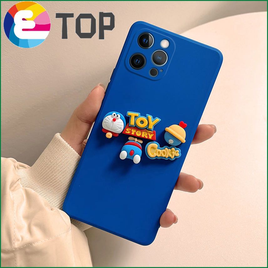 Suitable for opporeno7 Klein blue mobile phone shell reno5 protective sleeve reno6pro all-inclusive silicone op