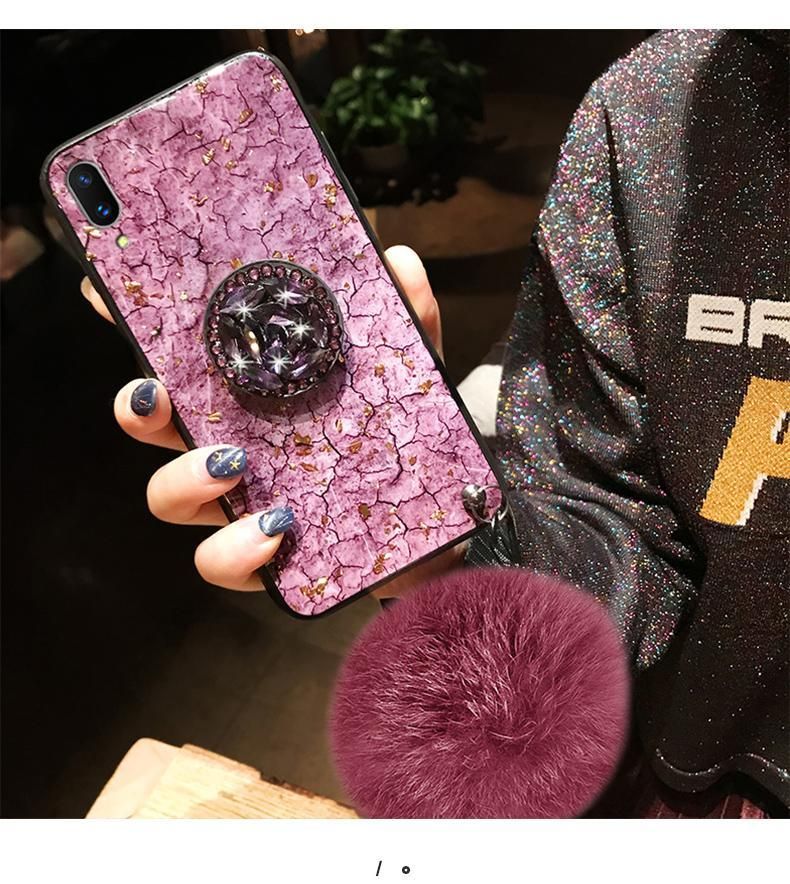 Samsung Galaxy M20 Luxury Gold Foil Bling Marble Phone Cases