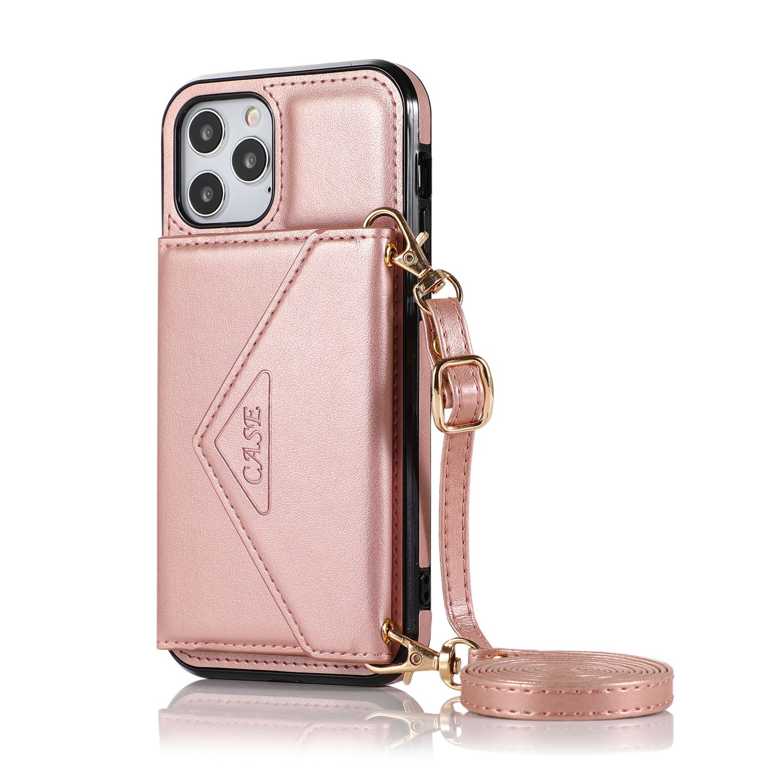 Mobile Phone Case Protective Case Cover For Iphone12/12 Pro Messenger Bag color