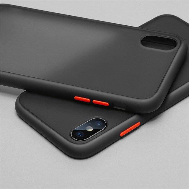 Transparent Matte Frame Phone Case For Xiaomi Redmi A3 9 Note 6 7 7S 7A 8A 8T  8 Pro K20 Mi 9T 10 Pro Lite Silicone Back Cover