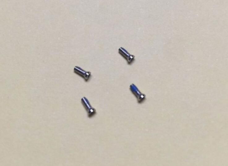 2PCS Tail Bottom Charging Charge Dock Screws ForHuawei Mate 9 mate9 PRO MHA-L09 MHA-L29 Screw Stickers