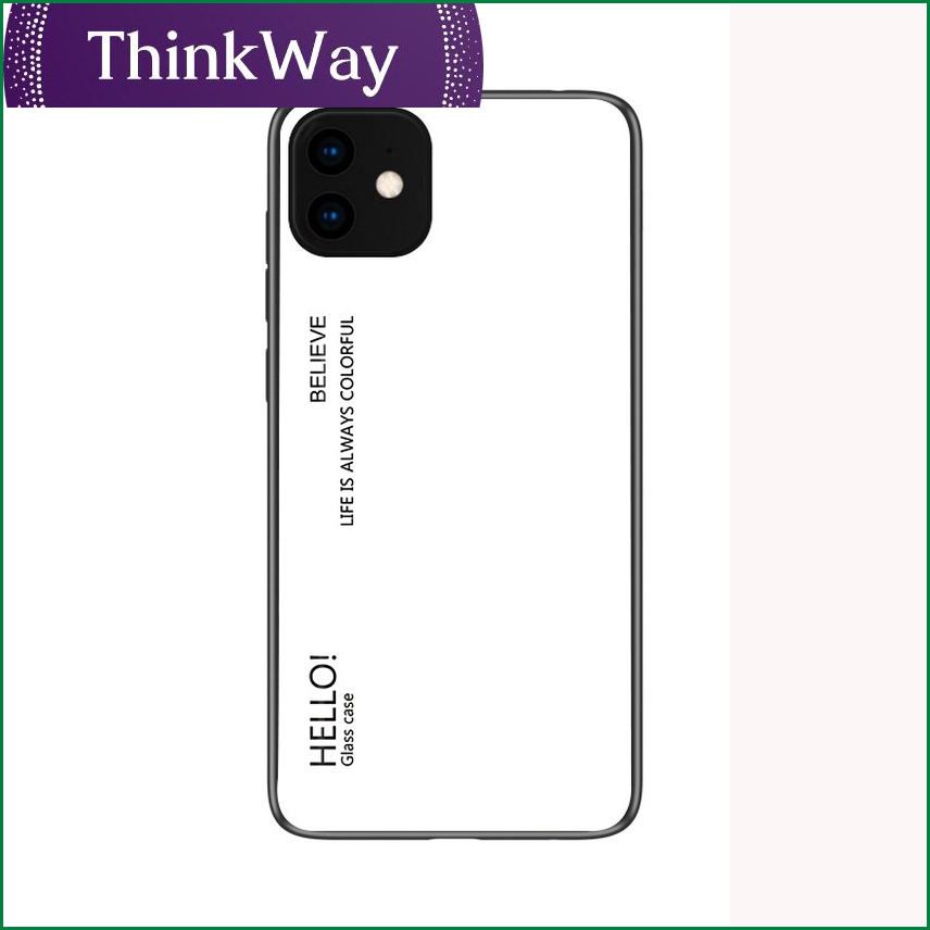 vivoX60 mobile phone shell creative suitable for iqoo5 protective sleeve Y73S9V21 new X50Pro gradient glass shell