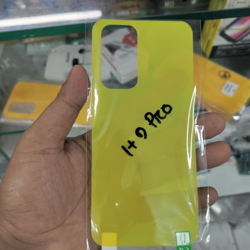 OnePlus 9 Pro (1+9 Pro) Premium Quality Hydrogel Flim Transparent Back Poly