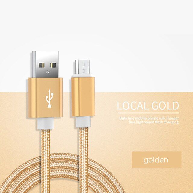 USB Type C Cable Fast Charging 1m 2m 3m Charger data cable for huawei p9 p10 p20 mate 10 pro samsung Micro USB Cable data cable