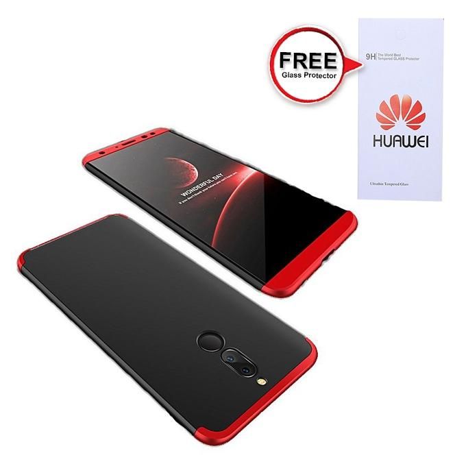 Huawei Mate 10 Lite 360 Degree Phone Case with Free Glass Protector