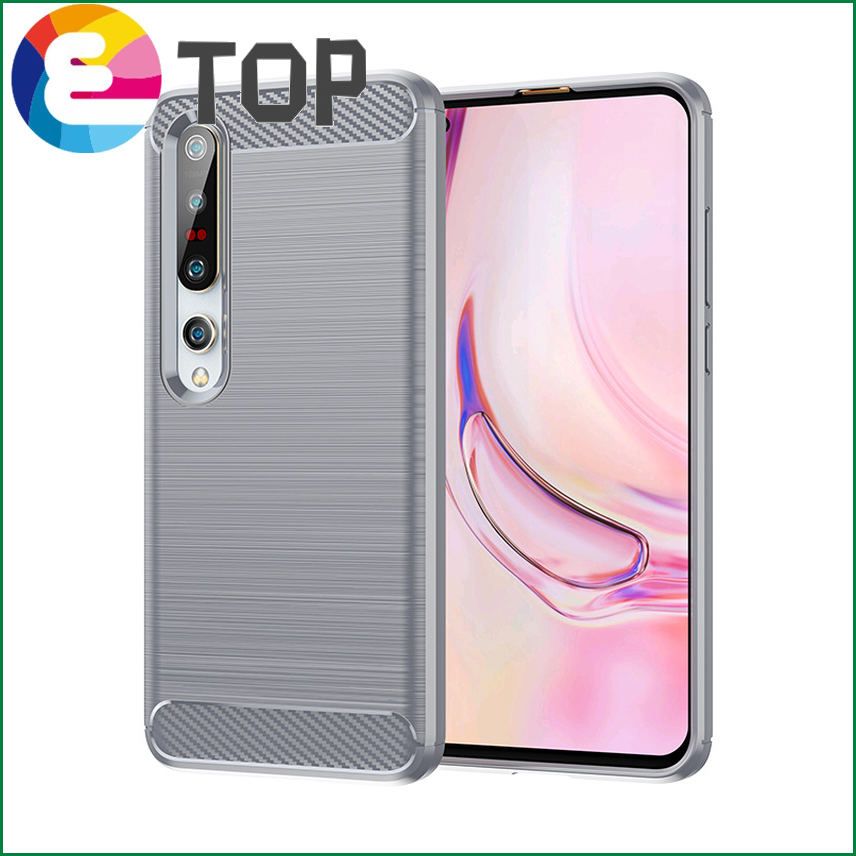 【ETOP】Suitable for Xiaomi 10/10Pro mobile phone case Xiaomi 10S/10T/10i/Lite/Pro brushed protective sleeve soft shell