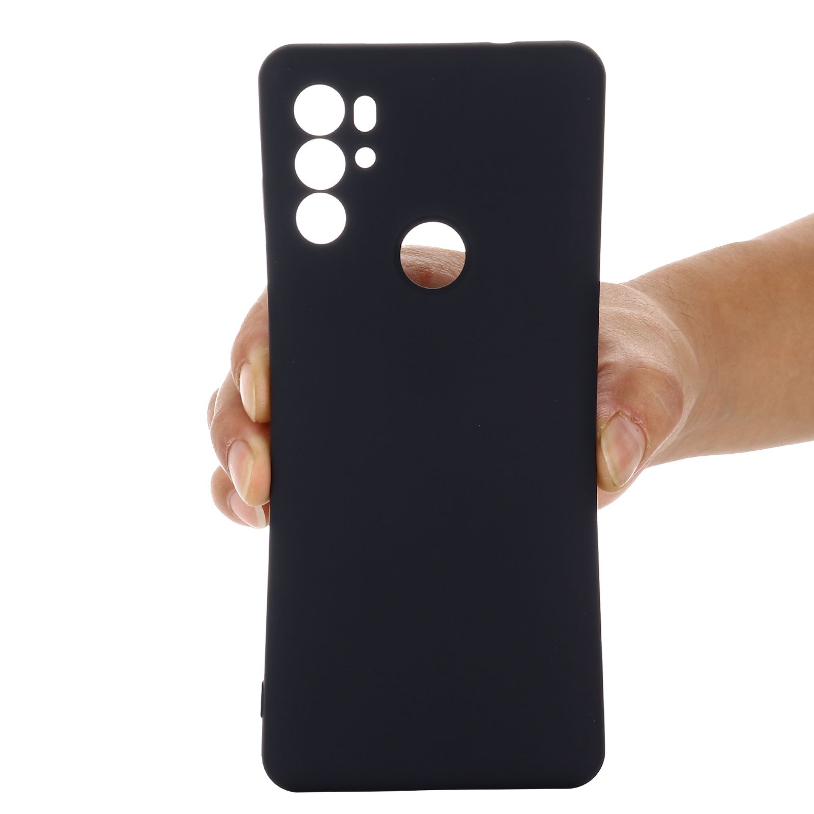 Luxury Silicone Protect Back Cover Soft Case For Motorola Moto G60S
