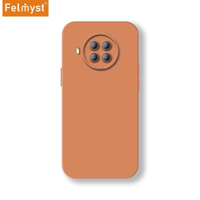 For Xiaomi Redmi Note 9S/9 Pro/9 Pro Max Back Mobile Phone Case Simple Luxury Colorful Liquid Silicone Protect Lens Shockproof Full Soft Cover