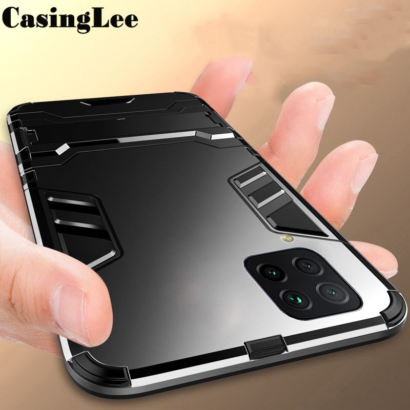 Protect Cover for Samsung Galaxy M32 4G Case Silicone Protector Iron Man Armor Hard Back Phone Cases for Samsung M32 4G Phone cases For girls and Boys
