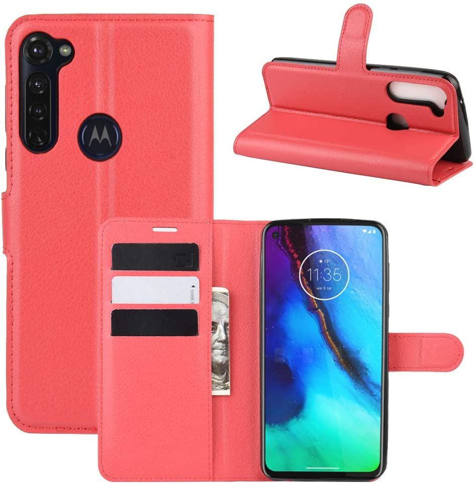 for Motorola Moto G Stylus Case, PU Leather with Card Holder Case Wallet Flip with Stand Cover Protective Shell for Motorola Moto G Stylus 2020 Phone Case