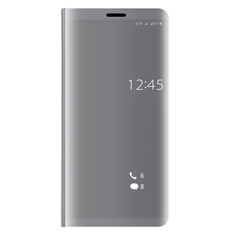 Clear Mirror Smart Case Flip Stand Case Phone Protective Case For Huawei