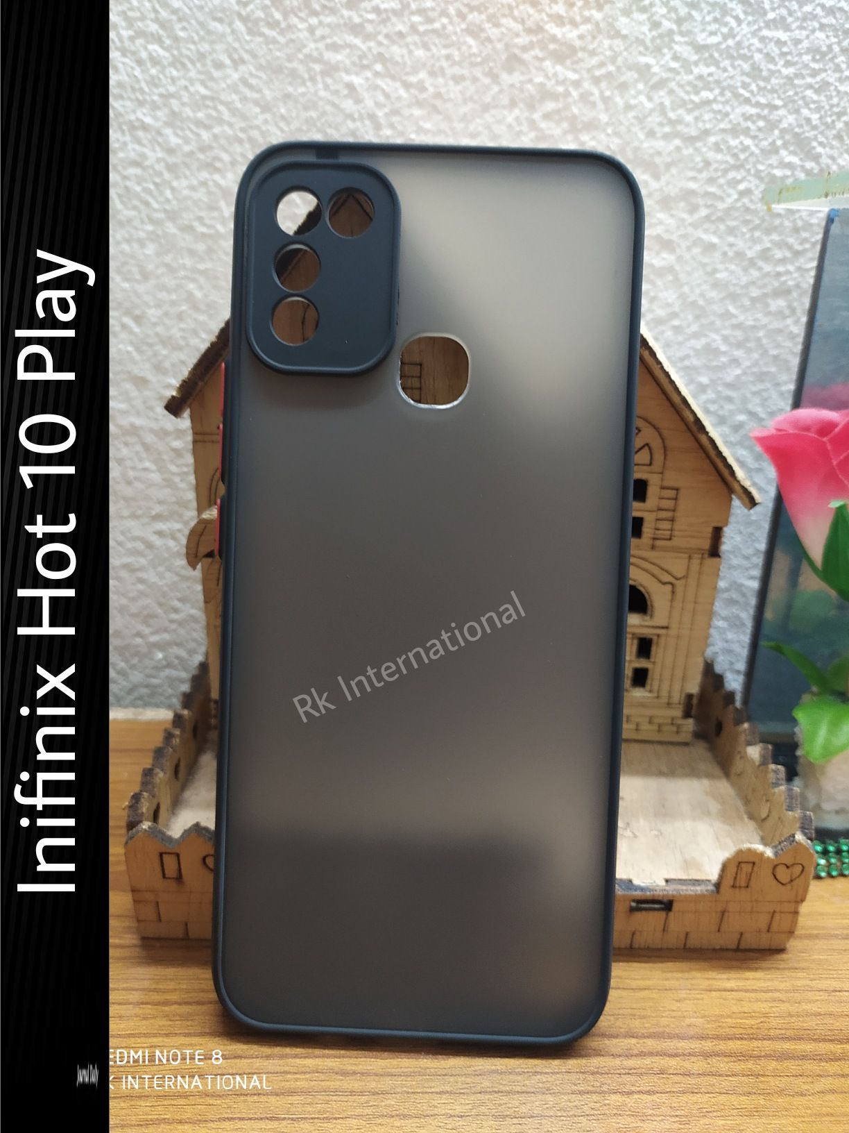 Camera Protect Shockproof Matte Finish Case back cover For Infinix Hot 10 Play
