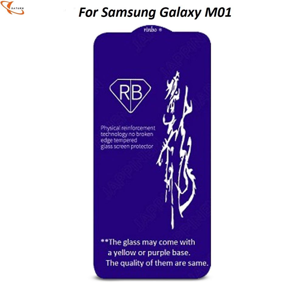 Samsung Galaxy M01 Rinbo screen protector glass premium quality glass screen protector