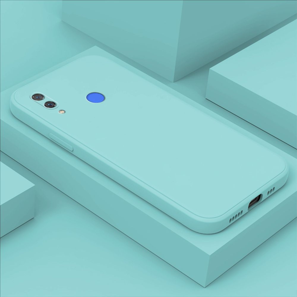 Hontinga for Huawei Nova 3i Case Thin Soft Luxury Square Liquid Silicone Phone Case Candy Cover