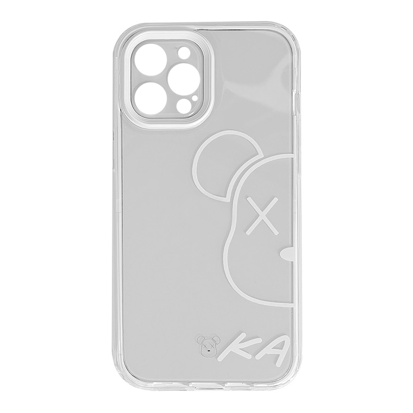 Phone Protector Non-fading Cartoon Violent Bear Bk Cover