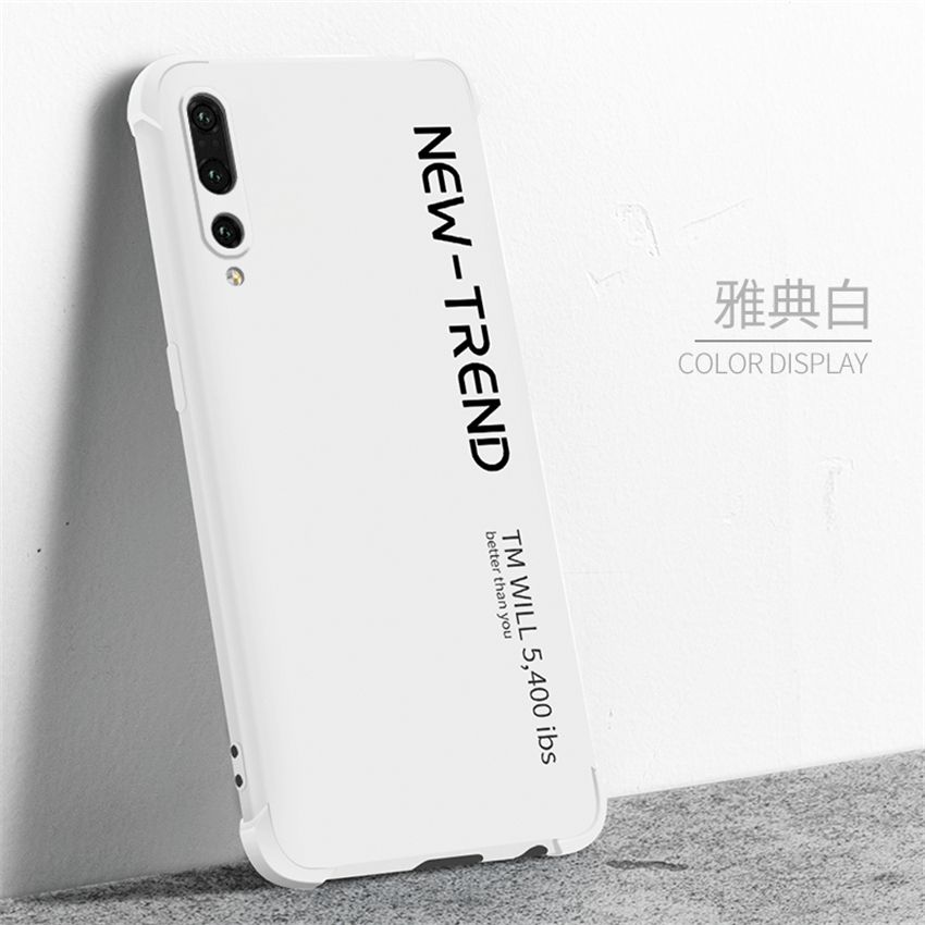 lthmy Ultra-thin Cute Soft Liquid Silicone Phone Case For Huawei P20 Pro Luxury Painted Colorful Cover casing