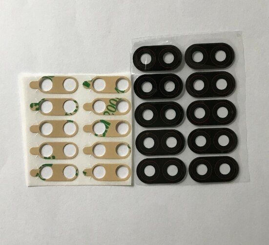 10pcs /Lot for Xiaomi Pocophone F1 Rear Back Camera Glass Lens Replacement with Adhesive