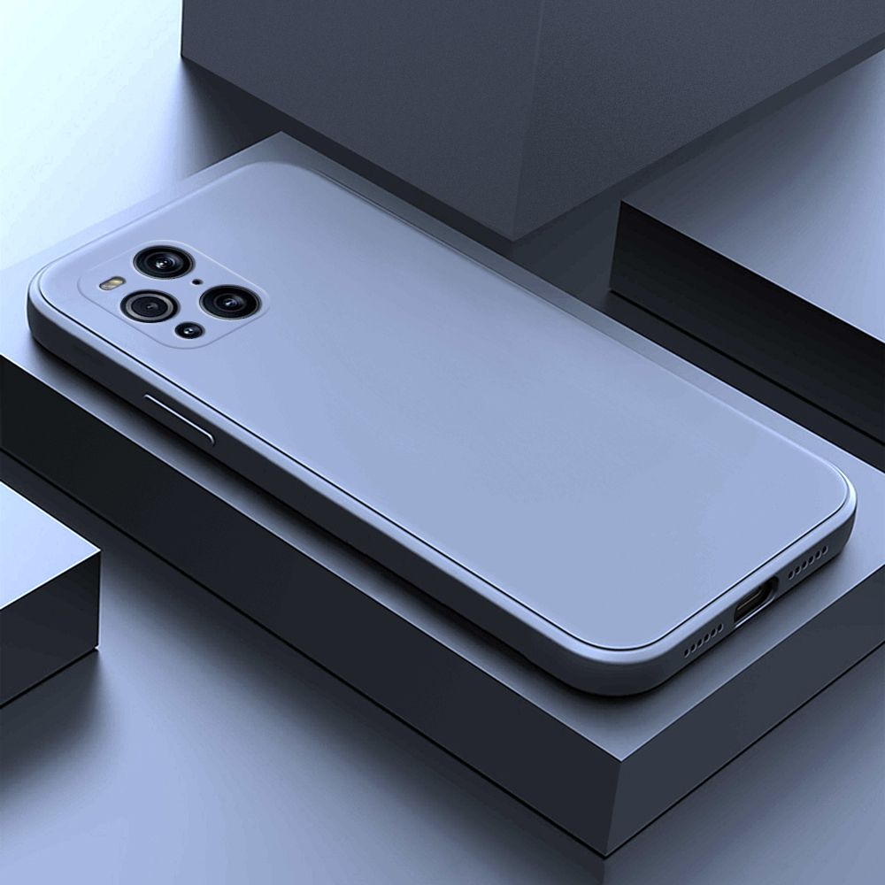 ZeroQiQi for OPPO Find X3 Case Simple Candy Color Back Cover Soft Liquid Silicone Protective Phone Cases