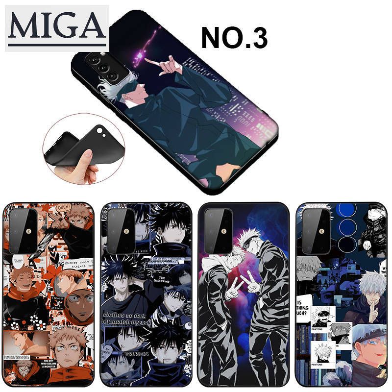 Samsung Galaxy A02S A11 A21 A31 A21s A41 A42 A51 A71 A81 A91 A2 Core A9 A8 A7 A6 Plus A8+ A6+  A5   Casing Phone Soft Case CC3 Jujutsu Kaisen Anime Cell phone Cover