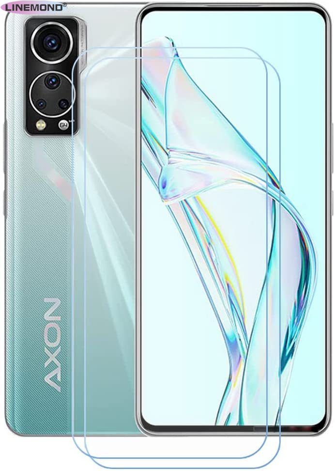 [2-Pack] for ZTE Axon 30S Tempered Glass Screen Protector, 9H Hardness Anti-Scratch Anti-Fingerprint Anti-Bubble Compatible Full Coverage Clear Film for ZTE Axon 30S (6,92#34;)