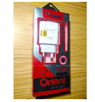Orient 1.5A Haque Telecom Fast Charger With 1 Extra USB Output