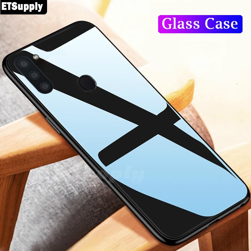 Samsung Galaxy M11 / Samsung Galaxy A11 HONG KONG DESIGN Scratchproof Tempered Glass Cover Case - Camera