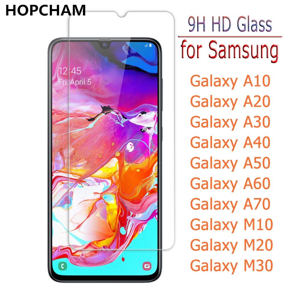 [Order message mobile phone model]9H Screen protector Glass For Samsung Galaxy A70 A60 A50 A40 A30 A20 A10 Tempered Film on For A70 M30 M20 M10 Protective glass