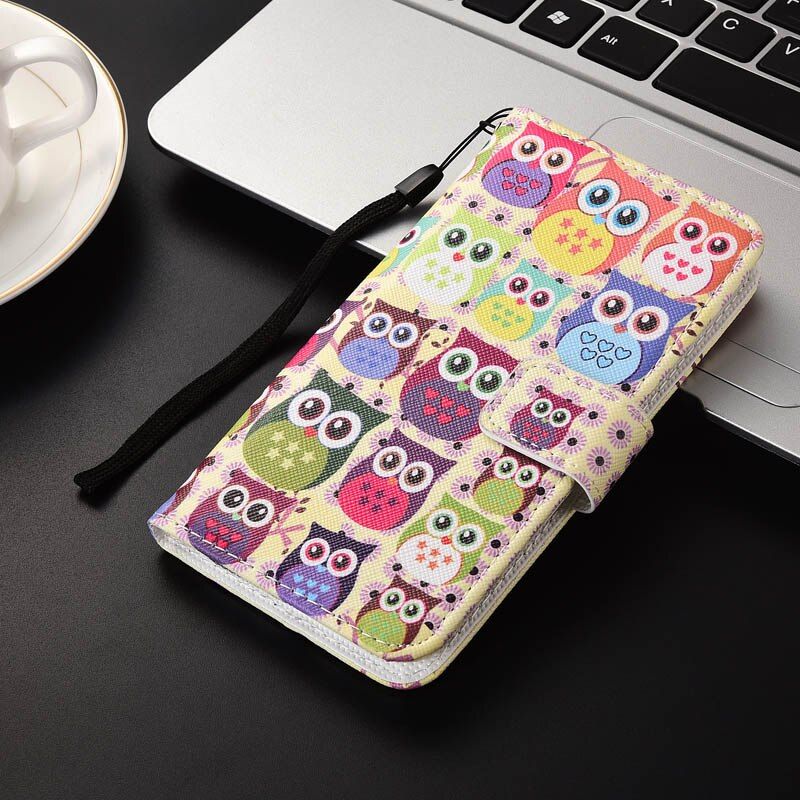 Coque For On Huawei Nova 2i (Mate 10 lite) Wallet Leather Flip Case For Huawei Mate 10 lite Nova2i Capa Mate10 lite Cute Cover