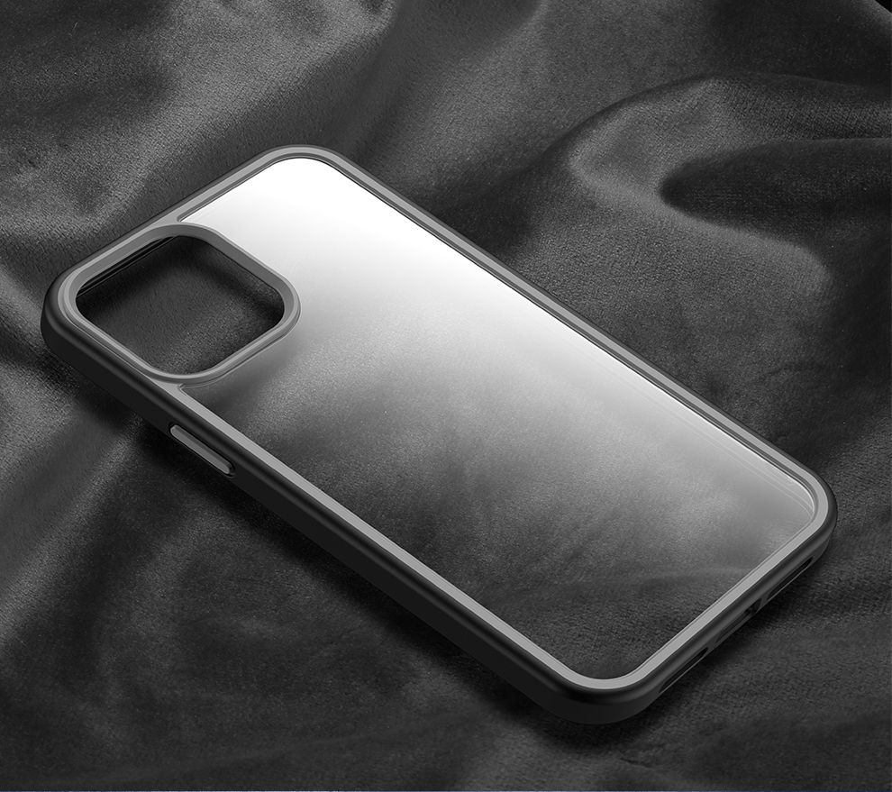 X-LEVEL Colorful Series Guard 2-in-1 Hybrid Soft TPU Frame Transparent Hard PC Back Cover