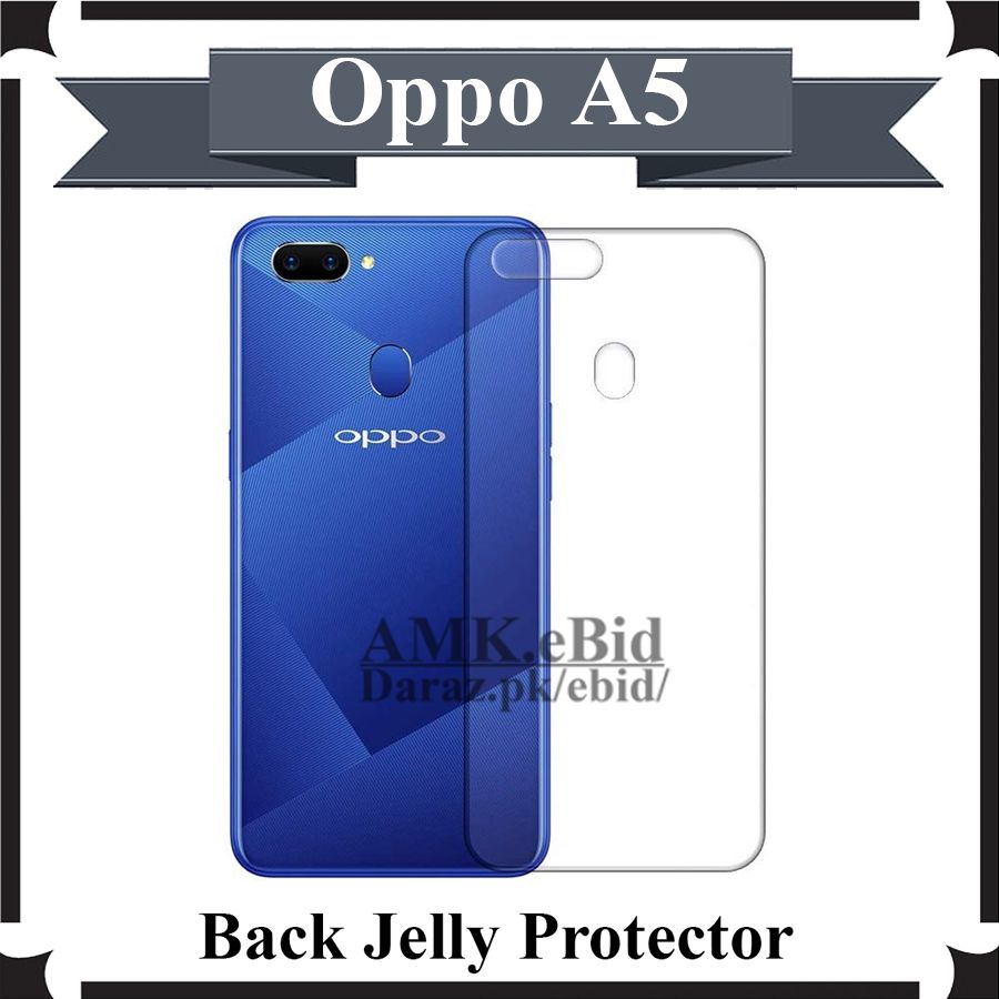 Oppo A5 Hydrogel Back Poly - Transparent