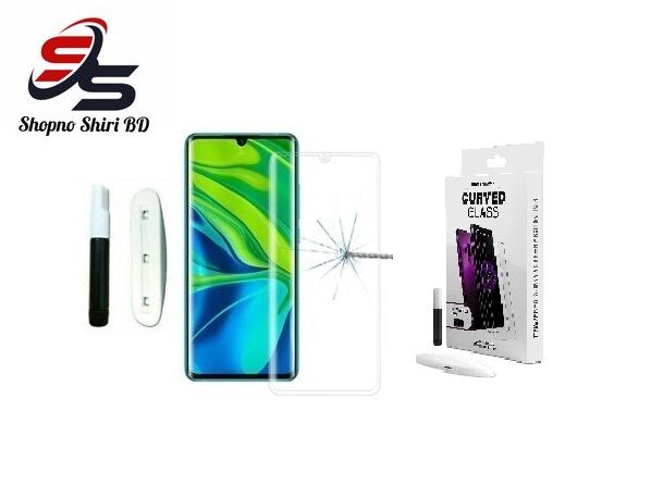 For Xiaomi Mi Note 10 Pro Full HD Curved Edge Liquid UV Tempered Glass Screen Protector