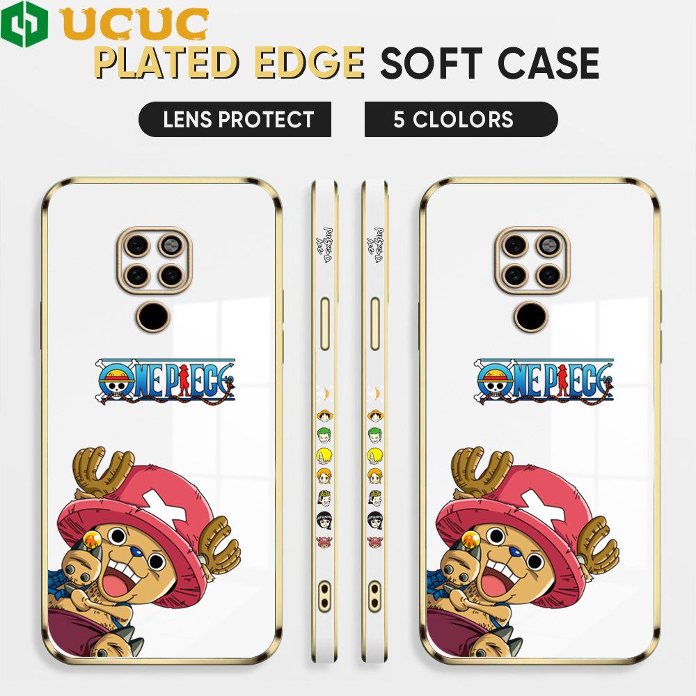 UCUC for Huawei Mate 20 Case Creative Cartoon Chopper Luxury 6D Plating Soft Casing Silicone Ultra Thin Phone Cover