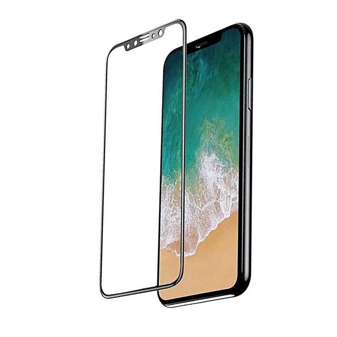 iPhone X 5D Tempered Glass Screen Protector - Transparent