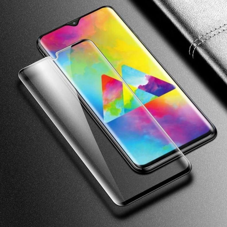 Samsung Galaxy M30s - Premium Quality Full Cover Glass HD Clear Tempered Glass Screen Protector ...