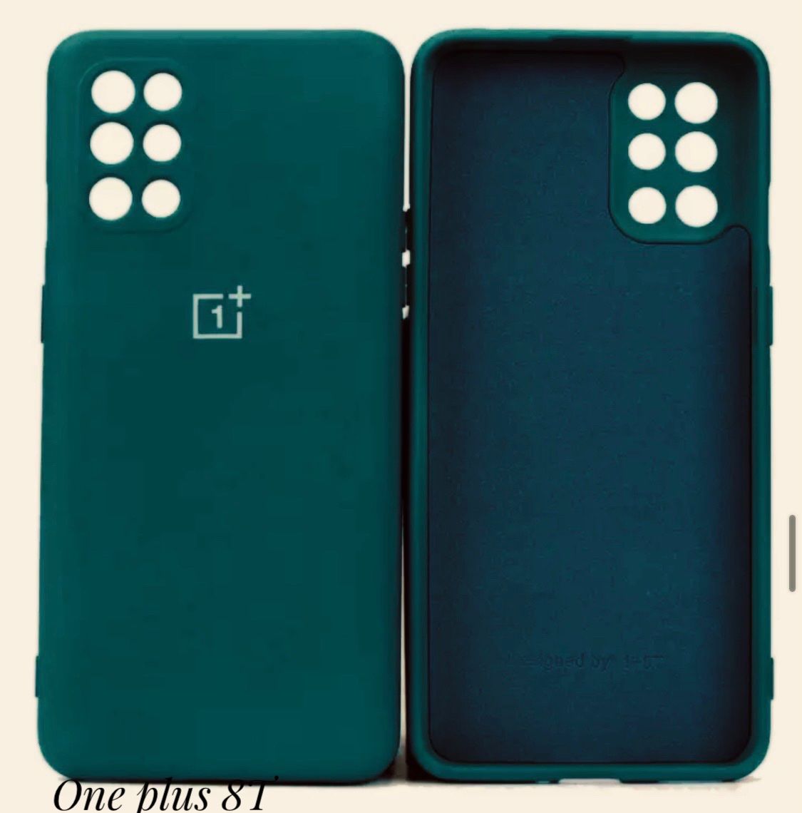 For Oneplus-9R (1+9R) Soft Silicone Case Back Cover With Camera Protection - Camera - Phone Back Cover