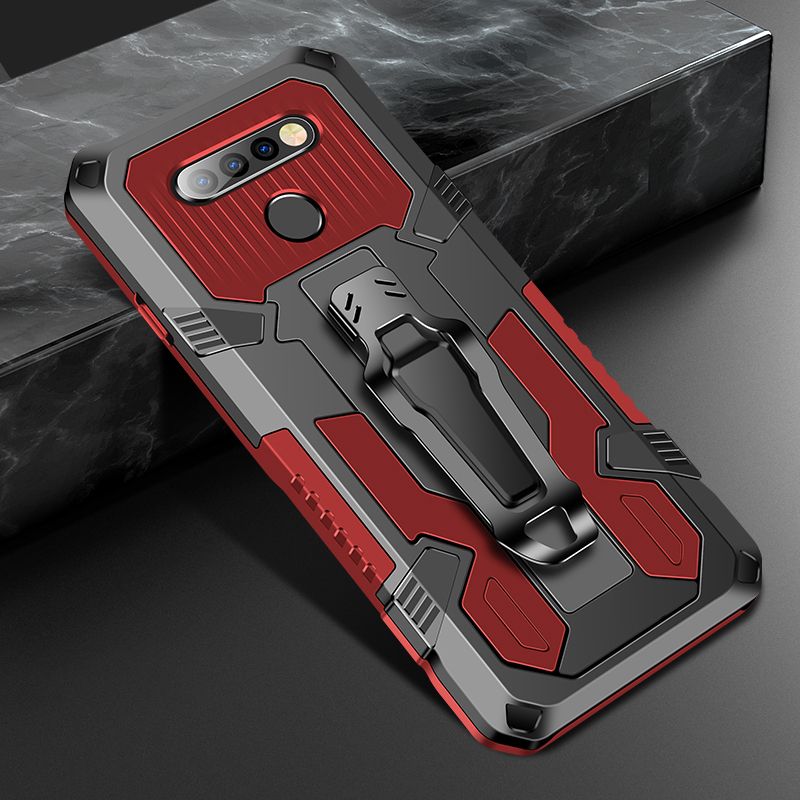For LG Stylo 6 New Mechanical Armor Series Fully Upgraded Protective Cover Compatible with Magnetic Car